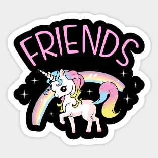 Best Friends Matching Designs Sticker